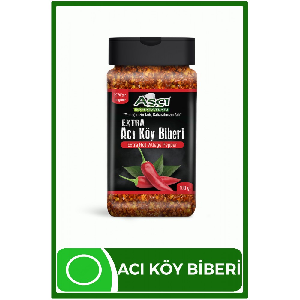 Extra Acı Köy Biberi 100gr