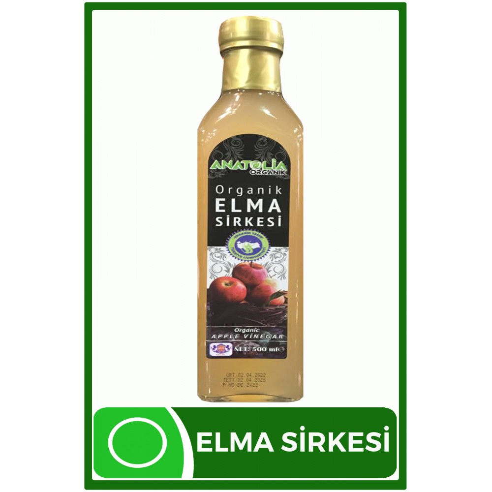 Anatolia Organik Elma Sirkesi 500 ml