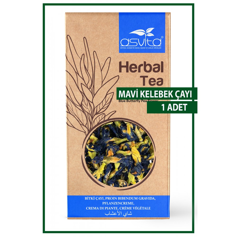 Asvita Mavi Kelebek Çayı 50 Gr